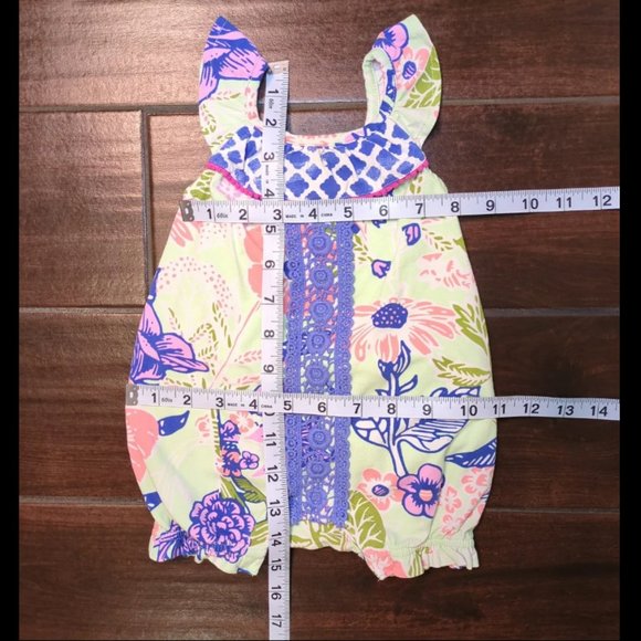 3/6 M Matilda Jane The Adventure Begins Parachute Romper Shortall Onesie - Picture 3 of 8